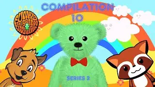 Funky the Green Teddy Bear – Preschool Fun for Everyone! Compilation 10