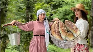 Baking Fresh Village Bread: A Timeless Tradition from Our Home