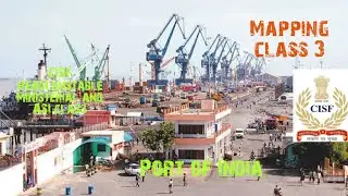 port of India \\ Bandar gao\\ mapping class 3@cisfasildceexamsuccess2304