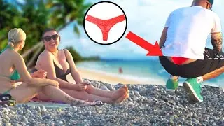 Man Thong Prank at Beach - Best of Just For Laughs 😲😁😇