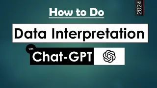 How to Do Data Interpretation in Research |Data Interpretation with Chat GPT | Chat GPT in Research