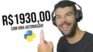 Ganhou R$1930,00 com um Freelancer em Python!