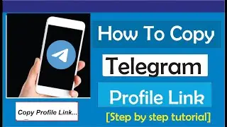 How To Copy Telegram Profile Link || Latest Update || Full Guide
