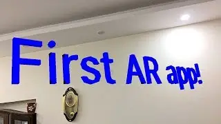 ARKit tutorial for beginners -  3D Text in your Room