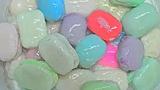 30 pieces SOAKED SOAP🌊🌈🌈🌈🧽🤤💧MUSHY SOAP/ASMR/ 30 шт РАЗМОКШЕГО  МЫЛА  РАЗНЫХ ФИРМ🎧💤 