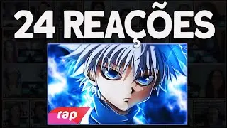 MULT REACT - Rap do Killua (Hunter x Hunter) - MEU NOME COMEÇA COM KILL | NERD HITS