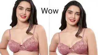 [4K] See-through lingerie try-on haul with Emilia 