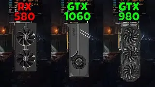 RX 580 8GB vs GTX 1060 6GB vs GTX 980 (In 10 Games)