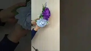 Как сделать 🔥КРАСИВЫЙ🔥 букет из Гофрированной бумаги