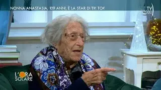 L'Ora Solare (TV2000) - Nonna Anastasia, 109 anni, è la star di Tik Tok