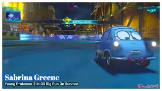 Cars 2 The Video Game | Young Professor Z - Survival Mode | Oil Rig Run