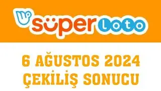 Süper Loto Çekiliş Sonucu 6 Ağustos 2024