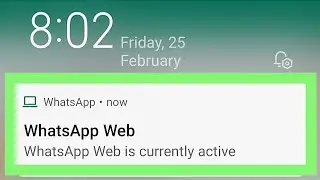 WhatsApp Web Is Currently Active Mean | How To Logout WhatsApp Web From Other Devices