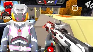 KUBOOM 3D - Gameplay Walkthrough Part 53 - DUEL ONLY USING DP-12 (Android Games)