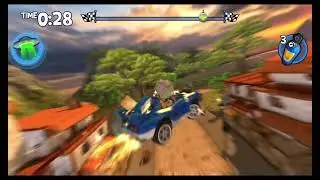 Daily challenge Boost Blitz with B’Zorp • Beach Buggy Racing • few spare seconds | desafío diario |