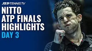 Nadal v Thiem BLOCKBUSTER; Tsitsipas v Rublev | Nitto ATP Finals 2020 Highlights Day 3