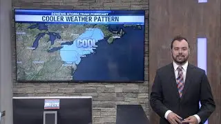 Cooler weather pattern to settle in Massachusetts