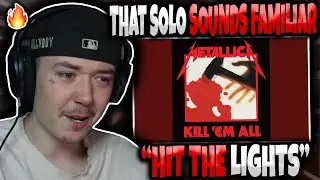 HIP HOP FAN'S FIRST TIME HEARING 'Metallica - Hit The Lights' | GENUINE REACTION