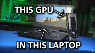 Full Desktop Gaming Performance in a Laptop