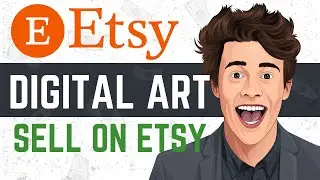 How to Set Up Ai Art as Digital Art to Sell on Etsy | Photopea Tool