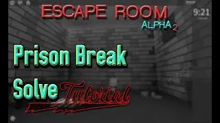 How To Escape Prison Break On Escape Room | Roblox Escape Room Solve