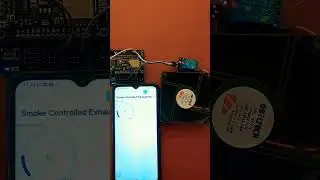 Smoke Controlled Exhaust Fan. #shorts #dcfan #iot #iotprojects #diyprojects #diy