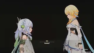 Lumine Finally Talks Again  she  calls out for  Nahida