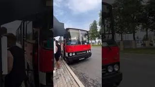 🚌Поездка на ИКАРУСЕ-250 #икарус #автобус #car #oldcar #truck #ссср #automobile #90s #video