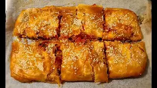 Потрясающе Вкусный Пирог с Баклажаныами Такого Я Еще Не Ела
