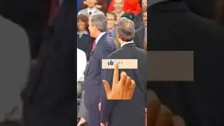 Bush vs Al Gore body language confidence #bodylanguage #confidence #leadership #shorts #politics