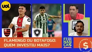 🔴 FLAMENGO OU BOTAFOGO, QUEM GASTOU MAIS EM REFORÇOS? O LÍDER FORTALEZA E A NOVA CASA DO REAL MADRID