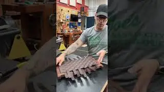 Making a woven seat! 🤠