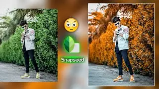 Snapseed Moody Orange Colour Effect Photo Editing 🔥/ Snapseed Photo Editing Tutorial