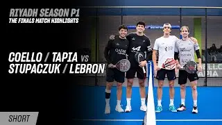 Riyadh Season Premier Padel P1 🇸🇦🎾 Coello / Tapia vs. Stupaczuk / Lebron (Men's Final Highlight)