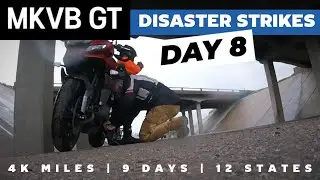 Motorcycle Grand Tour - Episode 7 - All-Day Rain Leads To A Riding Accident.