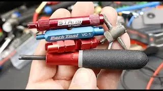 Lisle Valve Core Torque Tool: 4 inch-pounds of valve core precision. Park Tools, Stan's, and Cheap!