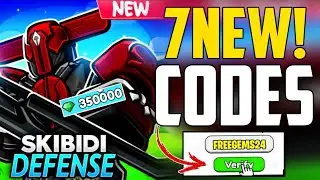 *SEPTEMBER UPDATE* ALL WORKING CODES FOR SKIBIDI TOWER DEFENSE 2024! ROBLOX STD CODES 2024