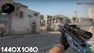 TRIED 1440x1080 RESOLUTION in CS:GO