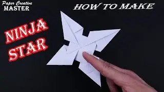 How to make a shuriken out of paper