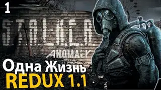 №1 Одна Жизнь ► S.T.A.L.K.E.R. Redux 1.1 Anomaly 1.5.1 Стрим Сталкер Редукс Аномали На Хардкоре