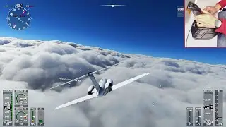 Flight Simulator 2020 Thrustmaster T16000M Joystick Gameplay FULL Fly and Landing CessnaCitation cj4