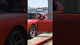Car door VS pole in GTA games! #shorts #grandtheftauto #gaming #games #gta #evolution