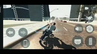 Driving Bullet Bike