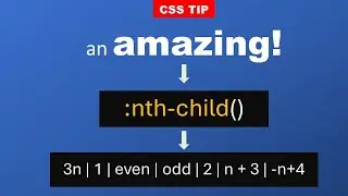 Understanding the nth child Selector in CSS | nth-child property in CSS