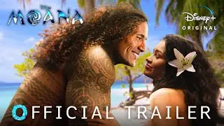 MOANA Live Action – TEASER TRAILER (2024) Dwayne Johnson, Zendaya Movie | Disney+