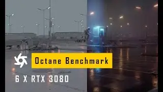 Powerful Octane Render Farm | Octane Render with GPU servers 6 x RTX 3080 | iRender Cloud Rendering