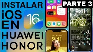 Instalar iOS 16 En Huawei Y Honor • Convierte En iPhone 14 Pro Tu Dispositivo • Parte 3