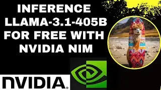 Inferencing Llama 3.1 405B  right now for FREE on NVIDIA NIM