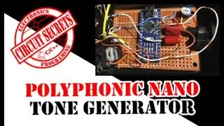 Arduino nano multi tone generator