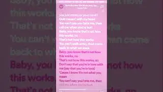Charlie Puth - That’s Not How This Works (Speed Up/Lyrics)